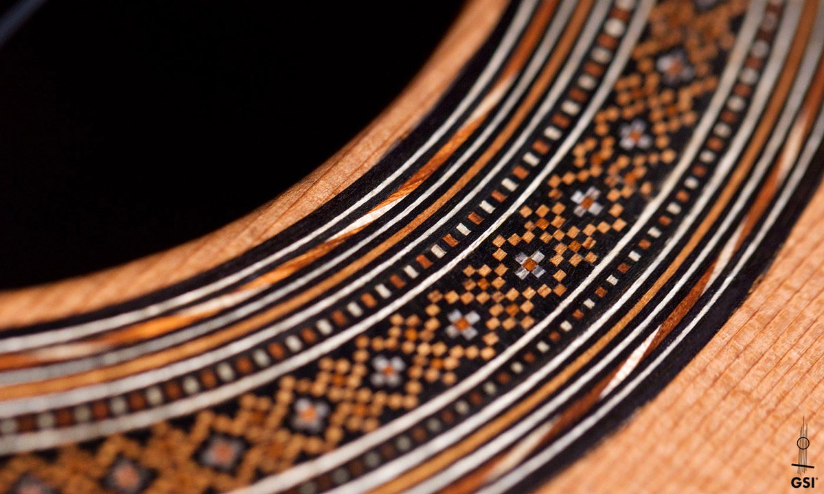 Detalle de marquetería